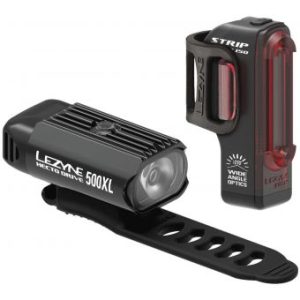 Lezyne HECTO DRIVE 500XL / STRIP PAIR  - BLACK